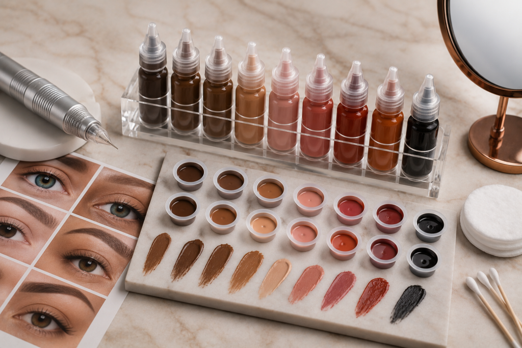 Как подобрать пигмент под клиента