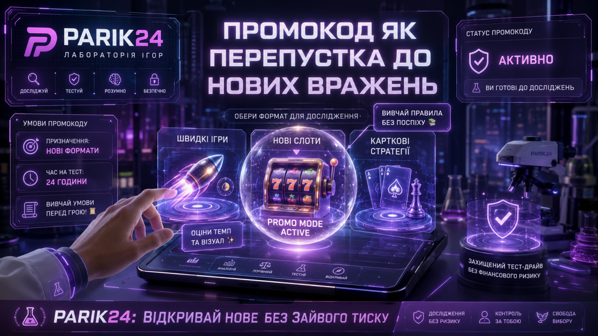 Parik24 промокод