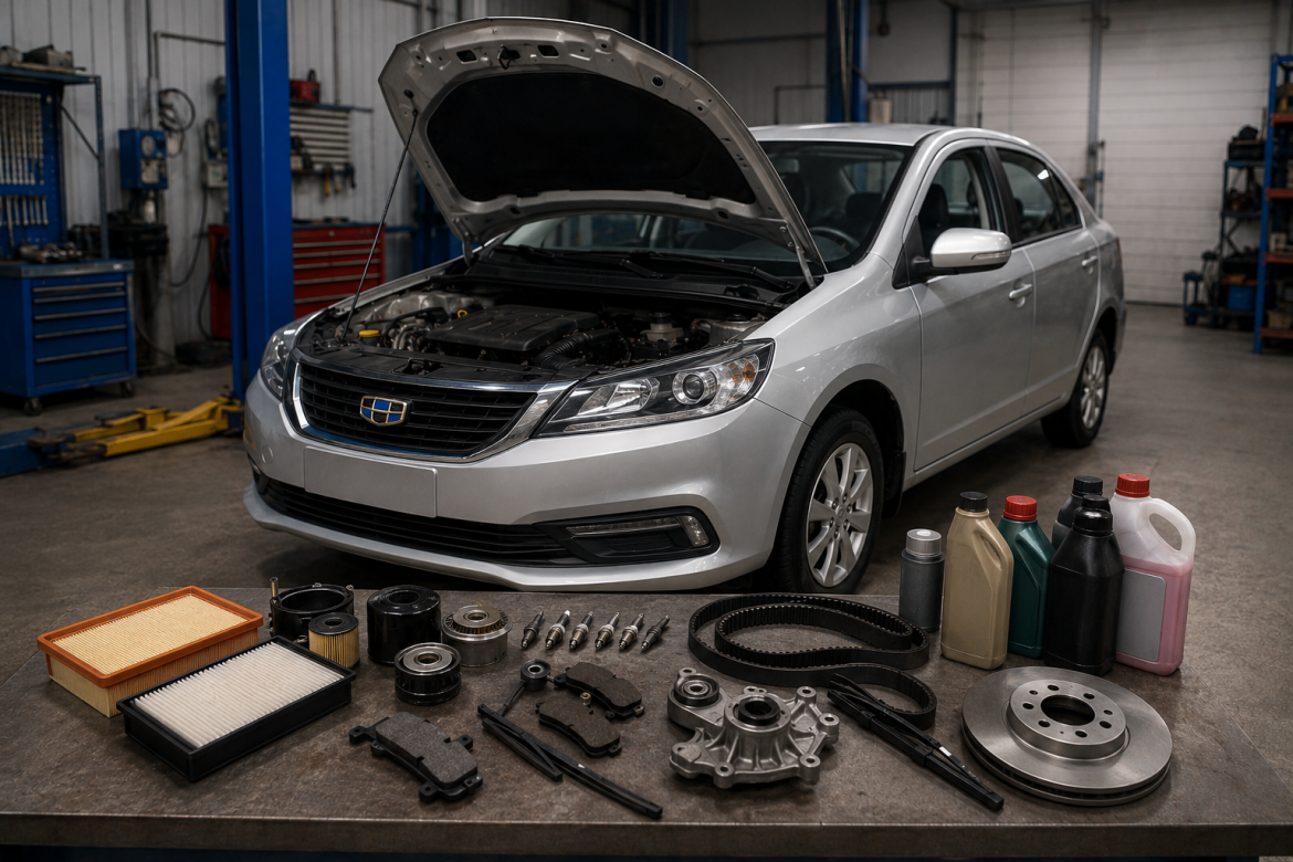 Geely GC5: какие узлы требуют регулярного обслуживания